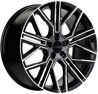 Khomen Wheels KHW2101 (Li 6/7/8/9) 9,5x21 5x120 ET45,5 dia 62,5 black-FP Khomen Wheels KHW2101 (Li 6/7/8/9) 9,5x21 5x120 ET45,5 dia 62,5 black-FP