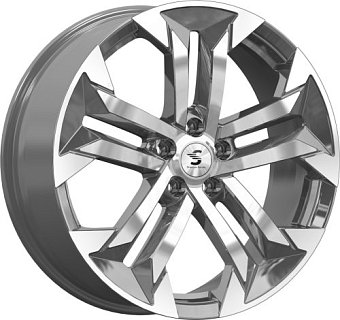 K&K Premium Series КР015 (19_CX-5) 7,5x19 5x114,3 ET45 dia 67,1 diamond gloss graphite