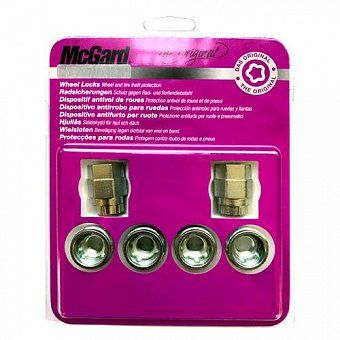 Комплект секреток McGard 34013 SU гайка M12x1,25 конус 60° хром (без защитного кольца)