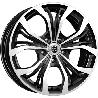 K&K Аламида 6,5x16 5x100 ET38 dia 67,1 алмаз черный Россия