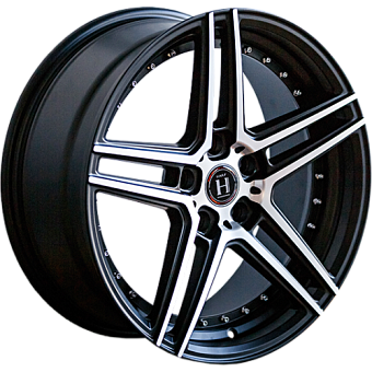 Harp Y-22 10x20 5x112 ET40 dia 72,6 satIn black - machIned face