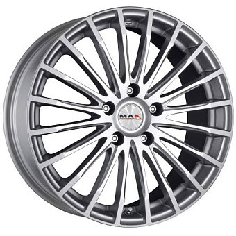 MAK Fatale 8x18 5x108 ET45 dia 72 silver