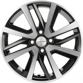 Khomen Wheels KHW1609 (Stepway) 6x16 4x100 ET37 dia 60,1 black-FP