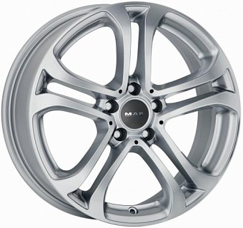 MAK Stuttgart 8x18 5x112 ET45 dia 66,6 silver MAK Stuttgart 8x18 5x112 ET45 dia 66,6 silver