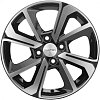 Khomen Wheels KHW1501 (Logan/Sandero/Xray) 6x15 4x100 ET40 dia 60,1 black-FP