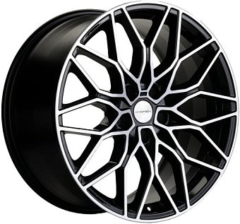 Khomen Wheels KHW1813 (Dongfeng AX7) 7x18 5x108 ET43 dia 65,1 black-FP