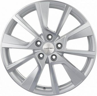 Khomen Wheels KHW1802 (Kodiaq) 7x18 5x112 ET43 dia 57,1 F-silver-FP