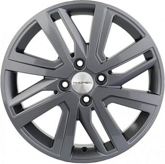 Khomen Wheels KHW1609 (Rio II/Solaris II) 6x16 4x100 ET46 dia 54,1 gray