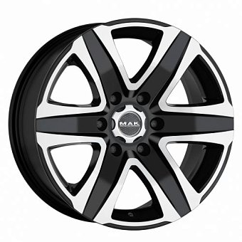 MAK Stone 6 8x18 6x130 ET53 dia 84,1 black mirror