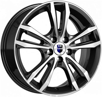 K&K Samara 6x16 4x100 ET45 dia 67,1 алмаз черный SK