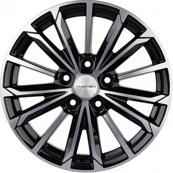 Khomen Wheels KHW1611 (Actyon) 6,5x16 5x112 ET39,5 dia 66,6 black-FP