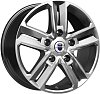 K&K Backfire 8x18 5x114,3 ET45 dia 66,1 дарк платинум