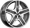 K&K Premium Series КР008 (20_Velar) 8,5x20 5x108 ET45 dia 63,35 diamond black gris