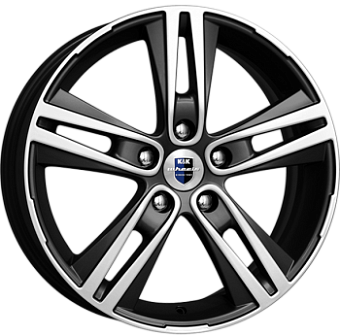 K&K Прайм 6,5x17 5x114,3 ET40 dia 66,1 алмаз черный Россия