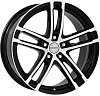 Dezent TZ-C dark 7,5x17 5x112 ET27 dia 66,6 black polished