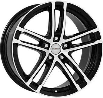 Dezent TZ-C dark 7,5x17 5x112 ET27 dia 66,6 black polished