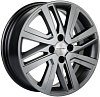 Khomen Wheels KHW1609 (Rio I/Solaris I) 6x16 4x100 ET48 dia 54,1 G-silver