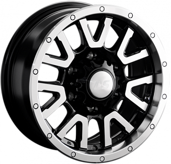 LS wheels 1288 7x15 6x139,7 ET10 dia 106,1 BKF