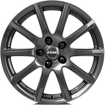 Rial Milano 6,5x15 5x114,3 ET45 dia 70,1 titanium