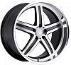 Mandrus Mannheim 9x20 5x112 ET39 dia 66,6 gunmetal mirror cut face lip США