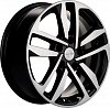 Khomen Wheels KHW1612 (Qashqai/Tiida) 6,5x16 5x114,3 ET40 dia 66,1 black-FP