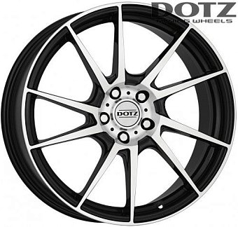 Dotz Kendo 7x17 5x114,3 ET48 dia 71,6 black polished
