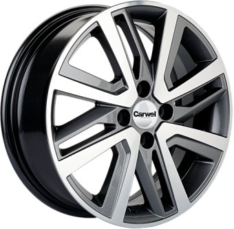 Carwel Таймыр 1609 6x16 4x100 ET41 dia 60,1 AGR Carwel Таймыр 1609 6x16 4x100 ET41 dia 60,1 AGR