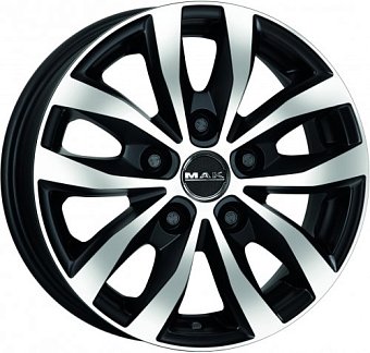 MAK Load 5 3 7x17 5x160 ET55 dia 65,1 ice black