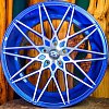 KoKo Kuture SL021 9,5x19 5x112 ET35 dia 66,6 gloss blue face