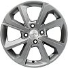 Khomen Wheels KHW1501 (XRay) 6x15 4x100 ET37 dia 60,1 gray Khomen Wheels KHW1501 (XRay) 6x15 4x100 ET37 dia 60,1 gray