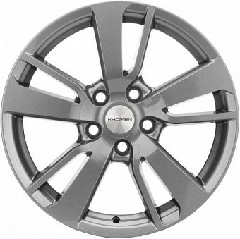 Khomen Wheels KHW1704 (Outlander) 7x17 5x114,3 ET38 dia 67,1 gray Россия