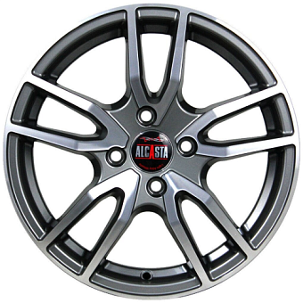 Alcasta M57 6,5x16 5x105 ET39 dia 56,6 GMF Alcasta M57 6,5x16 5x105 ET39 dia 56,6 GMF