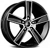 MOMO Strike 2 8x17 5x105 ET40 dia 56,6 glossy black polished