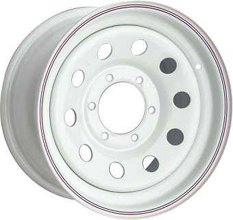Offroad wheels Toyota 8x17 5x150 ET25 dia 110 белый
