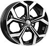 K&K Premium Series КС878 (ZV 16_Octavia) 6,5x16 5x112 ET46 dia 57,1 алмаз черный