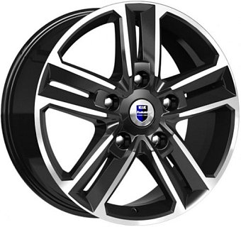 K&K Backfire 8x18 5x120 ET45 dia 72,6 алмаз черный