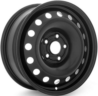 ТЗСК Chevrolet Aveo 6x15 5x105 ET39 dia 56,6 черный-глянец