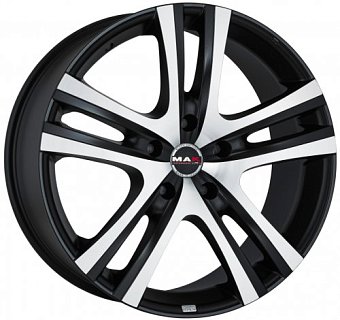 MAK Aria 9,5x20 5x150 ET53 dia 110,5 ice black