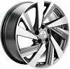 Khomen Wheels KHW1801 (Teana/X-trail) 7,5x18 5x114,3 ET45 dia 66,1 gray-FP