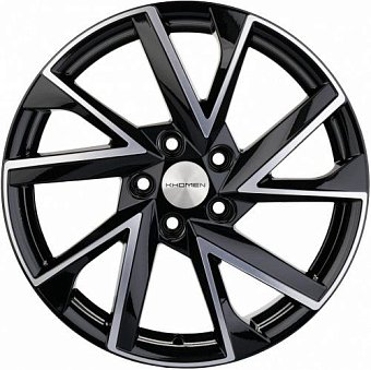 Khomen Wheels KHW1714 (Karog) 7x17 5x112 ET45 dia 57,1 black-FP Россия