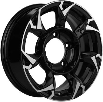 Khomen Wheels KHW1505 (Lada NIVA 4x4) 5,5x15 5x139,7 ET5 dia 98,5 black-FP Khomen Wheels KHW1505 (Lada NIVA 4x4) 5,5x15 5x139,7 ET5 dia 98,5 black-FP