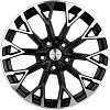 Khomen Wheels KHW1718 (Chery Tiggo 8) 7x17 5x108 ET45 dia 60,1 black-FP