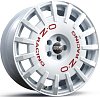 OZ Racing Rally Racing 8x17 5x100 ET48 dia 68 race white red lettering