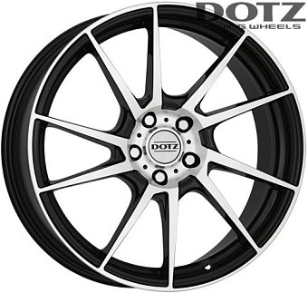 Dotz Kendo 7x17 5x114,3 ET48 dia 71,6 black polished