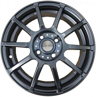 СКАД Акита 6x15 4x100 ET45 dia 67,1 черный бархат