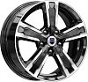 K&K Оклахома 6,5x16 5x100 ET45 dia 67,1 алмаз черный