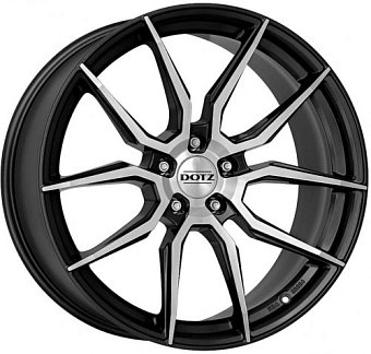 Dotz Misano dark 8x18 5x114,3 ET48 dia 71,6 black polished Dotz Misano dark 8x18 5x114,3 ET48 dia 71,6 black polished
