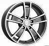K&K Диксон 7x16 5x120 ET34 dia 72,6 алмаз графит