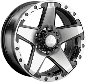 LS wheels 1284 8x16 5x150 ET2 dia 110,1 BKF LS wheels 1284 8x16 5x150 ET2 dia 110,1 BKF