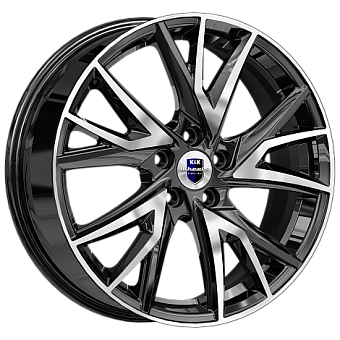 K&K Кайлас 6,5x18 5x108 ET43 dia 65,1 алмаз черный